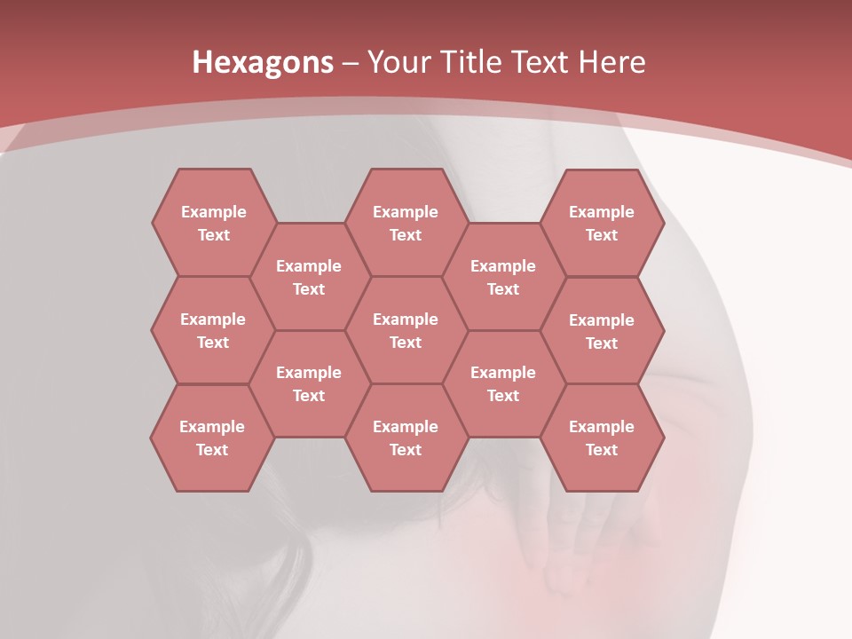 White Wellbeing Nude PowerPoint Template