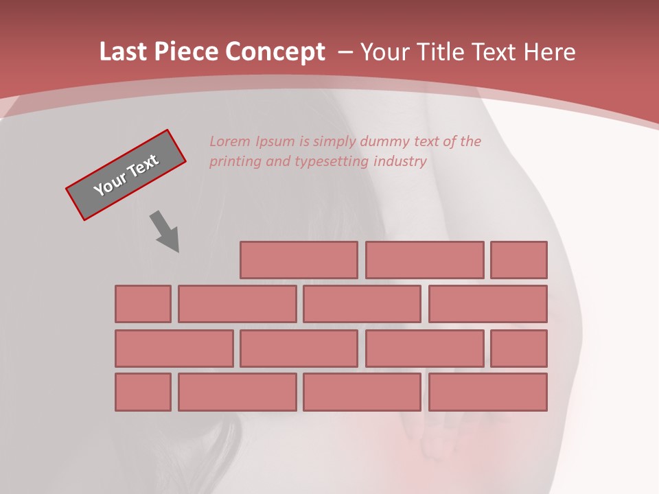 White Wellbeing Nude PowerPoint Template