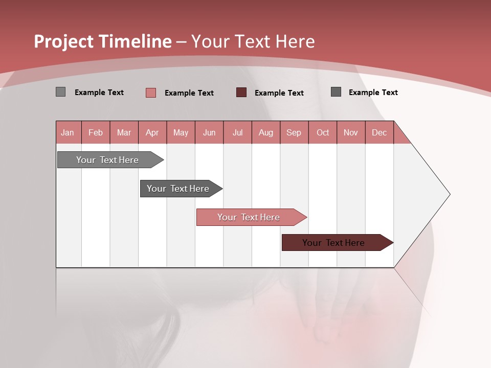 White Wellbeing Nude PowerPoint Template