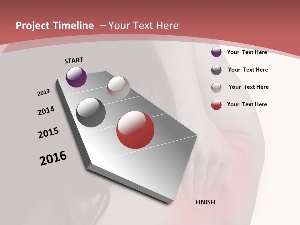 White Wellbeing Nude PowerPoint Template