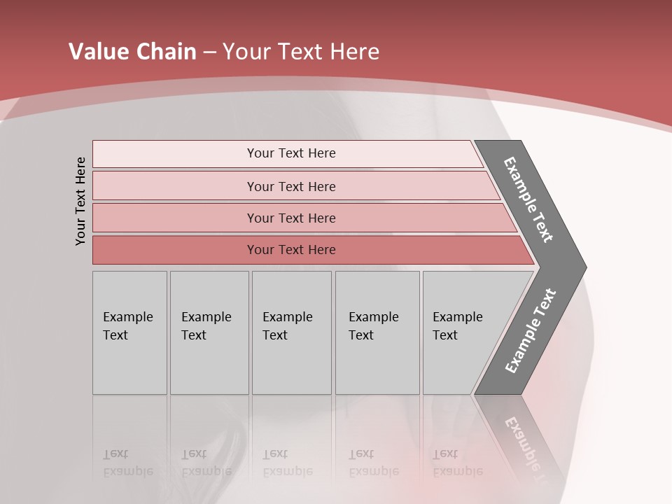 White Wellbeing Nude PowerPoint Template