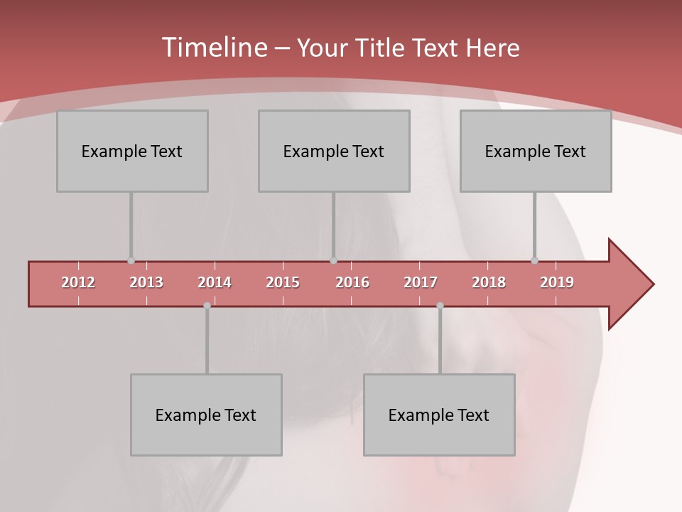 White Wellbeing Nude PowerPoint Template