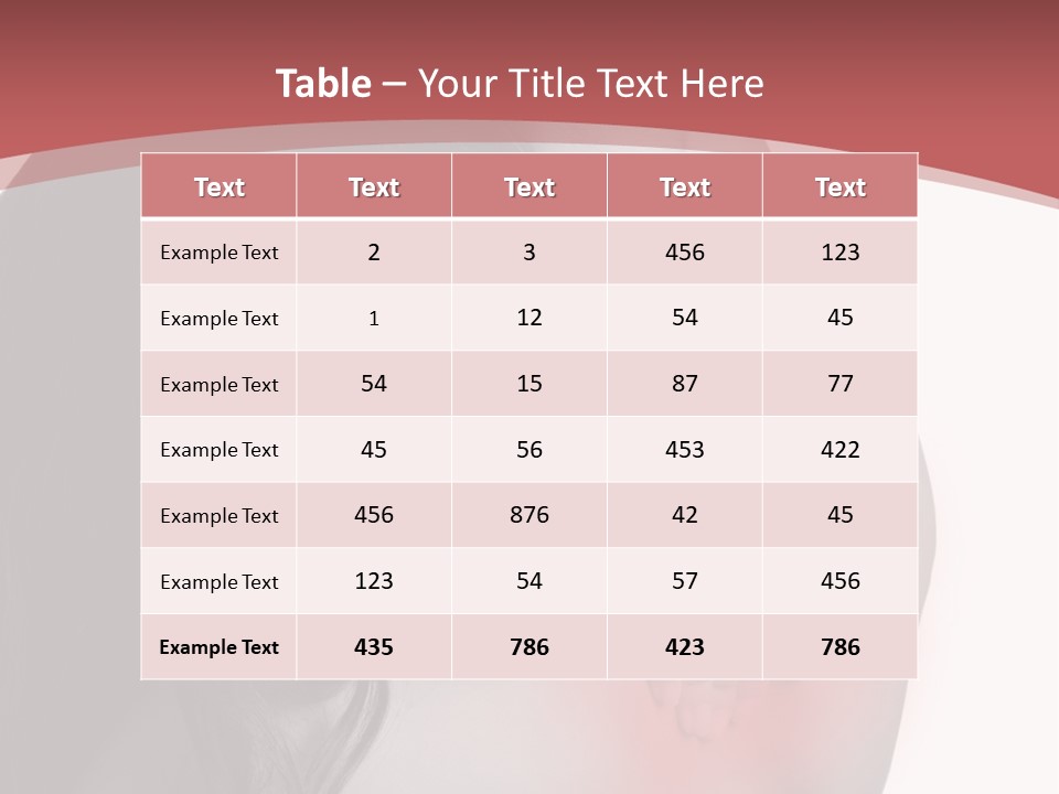 White Wellbeing Nude PowerPoint Template