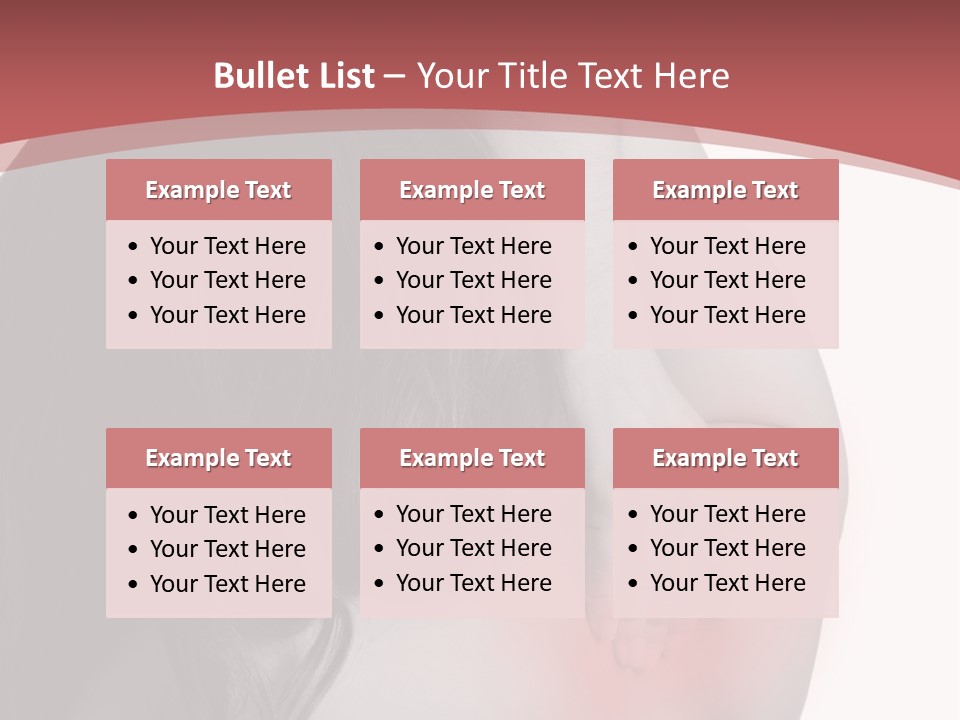 White Wellbeing Nude PowerPoint Template