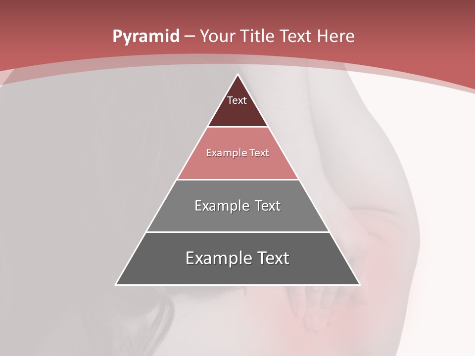 White Wellbeing Nude PowerPoint Template