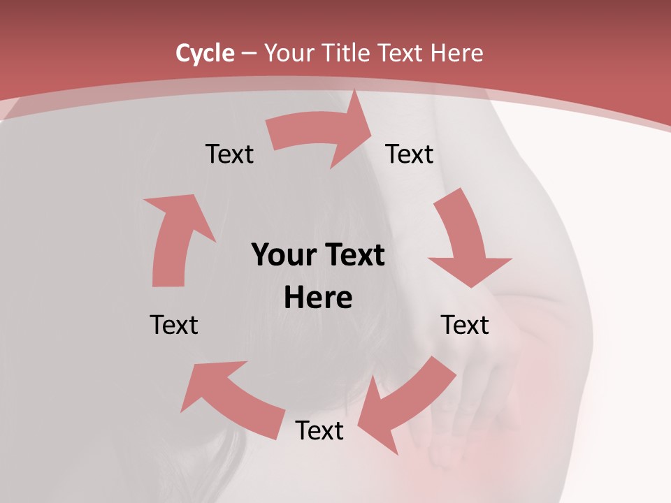 White Wellbeing Nude PowerPoint Template