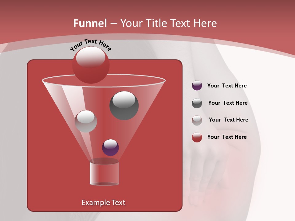 White Wellbeing Nude PowerPoint Template