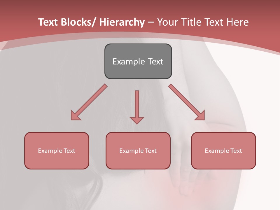 White Wellbeing Nude PowerPoint Template