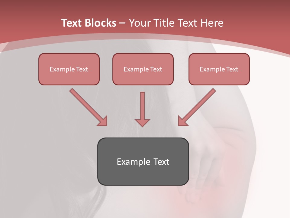 White Wellbeing Nude PowerPoint Template