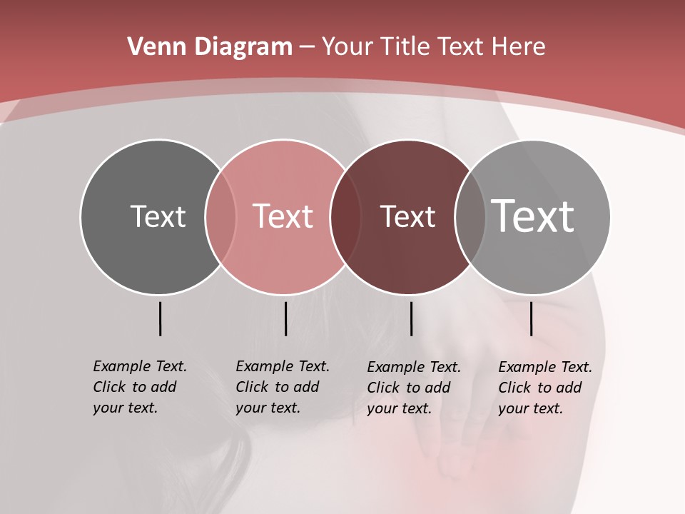 White Wellbeing Nude PowerPoint Template