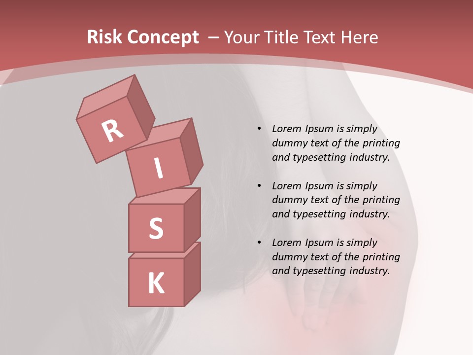 White Wellbeing Nude PowerPoint Template