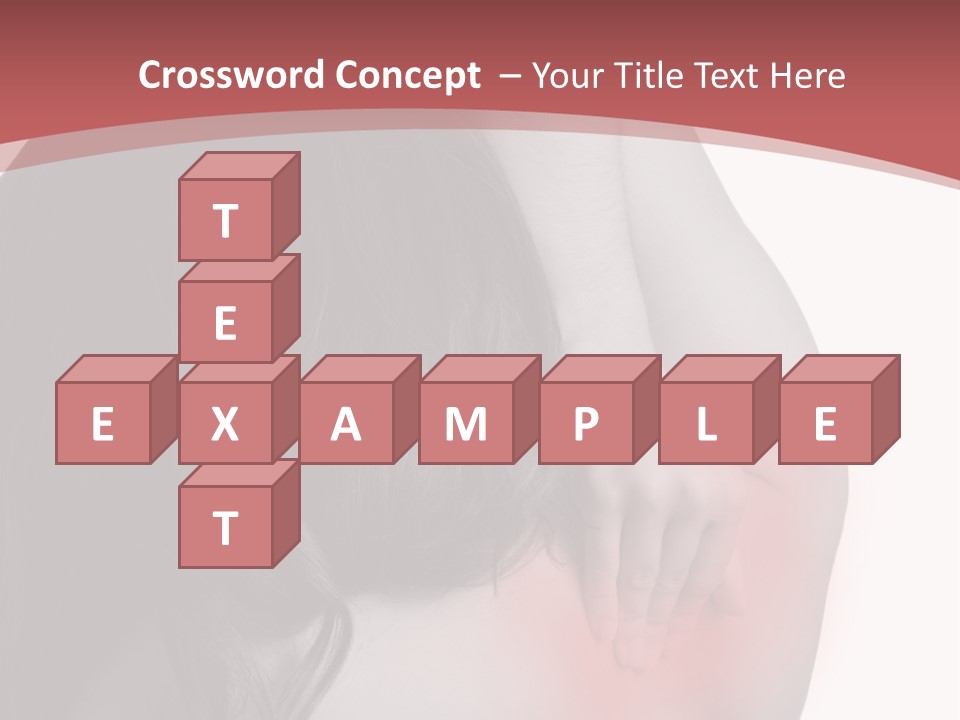 White Wellbeing Nude PowerPoint Template