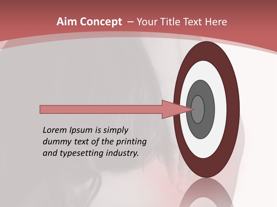 White Wellbeing Nude PowerPoint Template