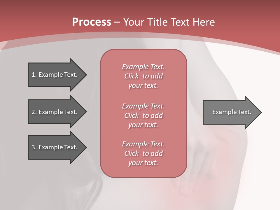 White Wellbeing Nude PowerPoint Template
