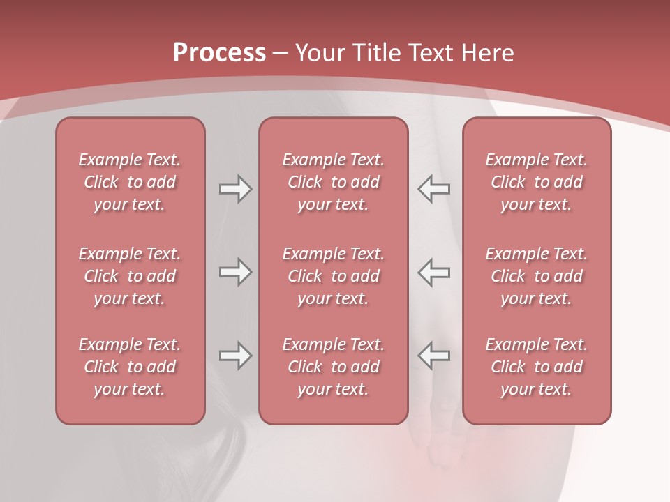 White Wellbeing Nude PowerPoint Template