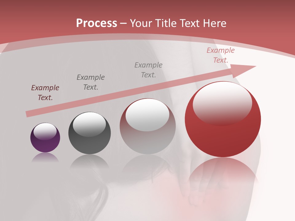 White Wellbeing Nude PowerPoint Template