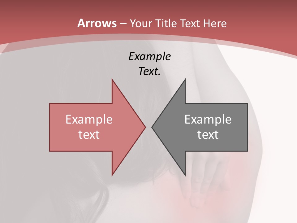 White Wellbeing Nude PowerPoint Template