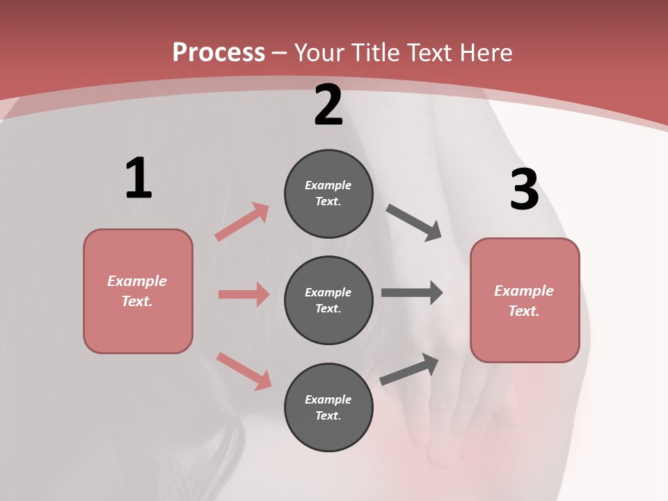 White Wellbeing Nude PowerPoint Template