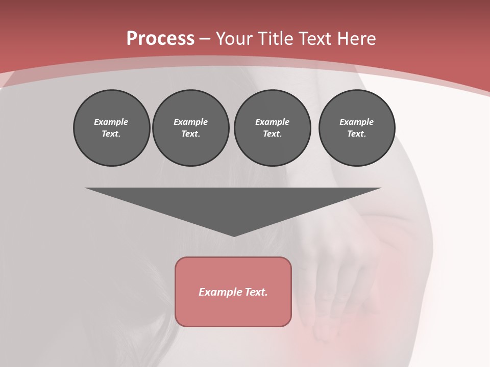 White Wellbeing Nude PowerPoint Template