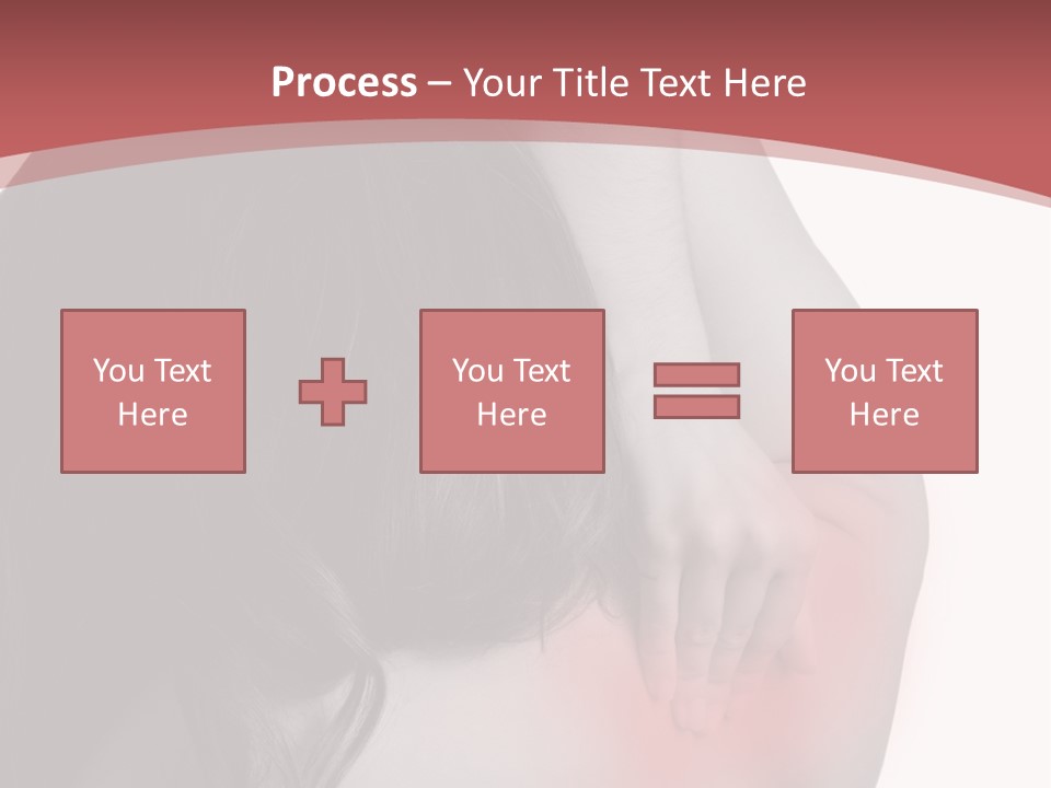 White Wellbeing Nude PowerPoint Template