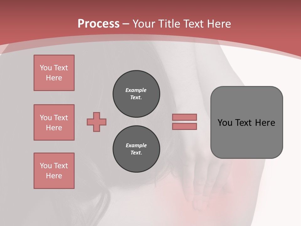 White Wellbeing Nude PowerPoint Template