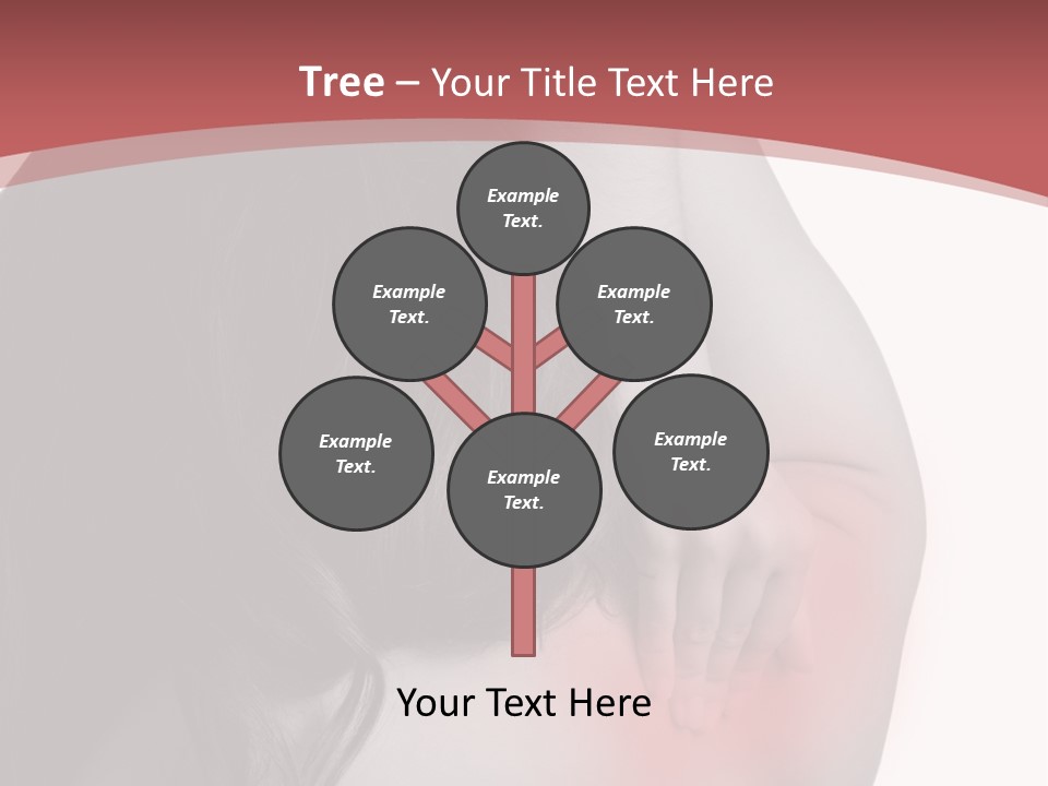 White Wellbeing Nude PowerPoint Template