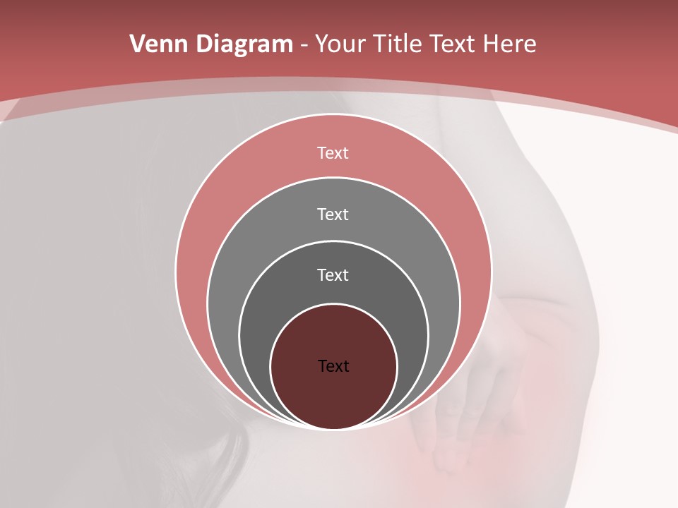 White Wellbeing Nude PowerPoint Template