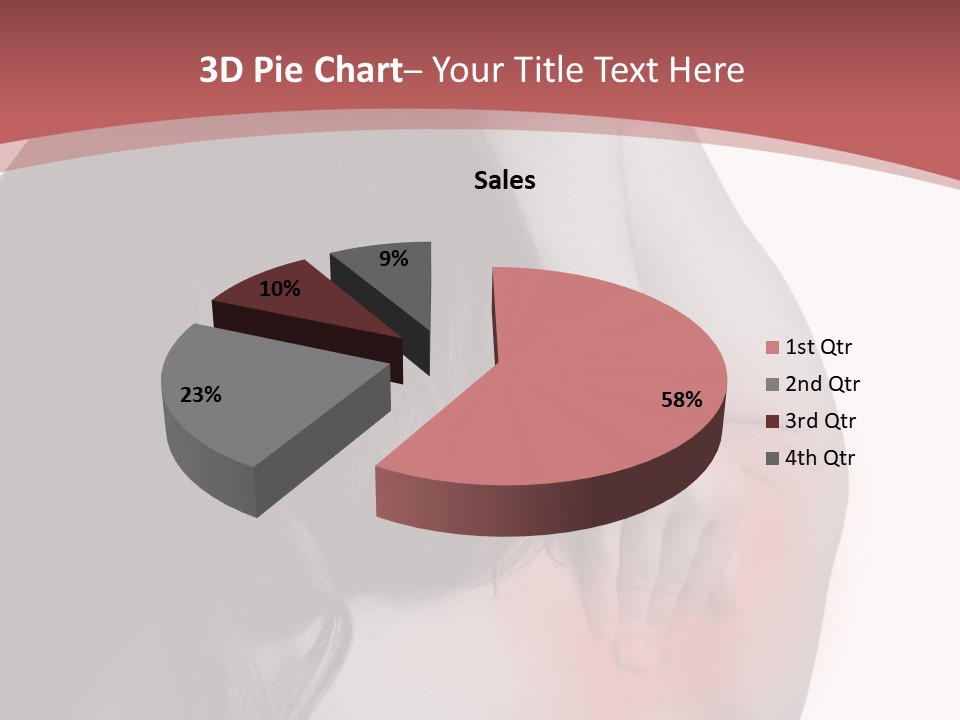 White Wellbeing Nude PowerPoint Template