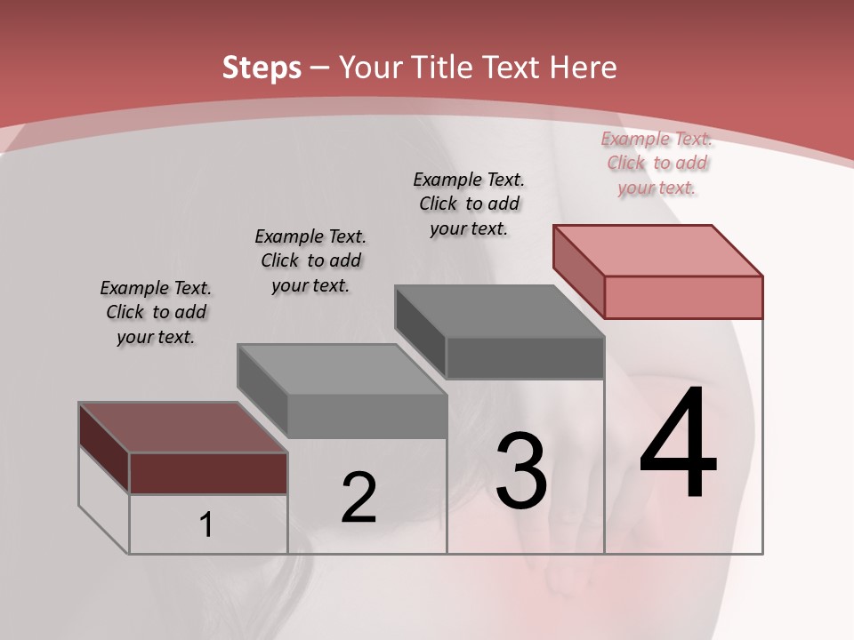 White Wellbeing Nude PowerPoint Template