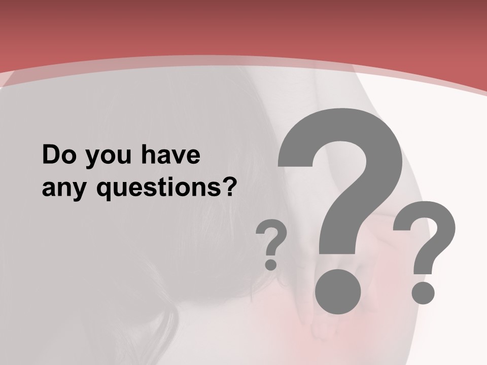 White Wellbeing Nude PowerPoint Template