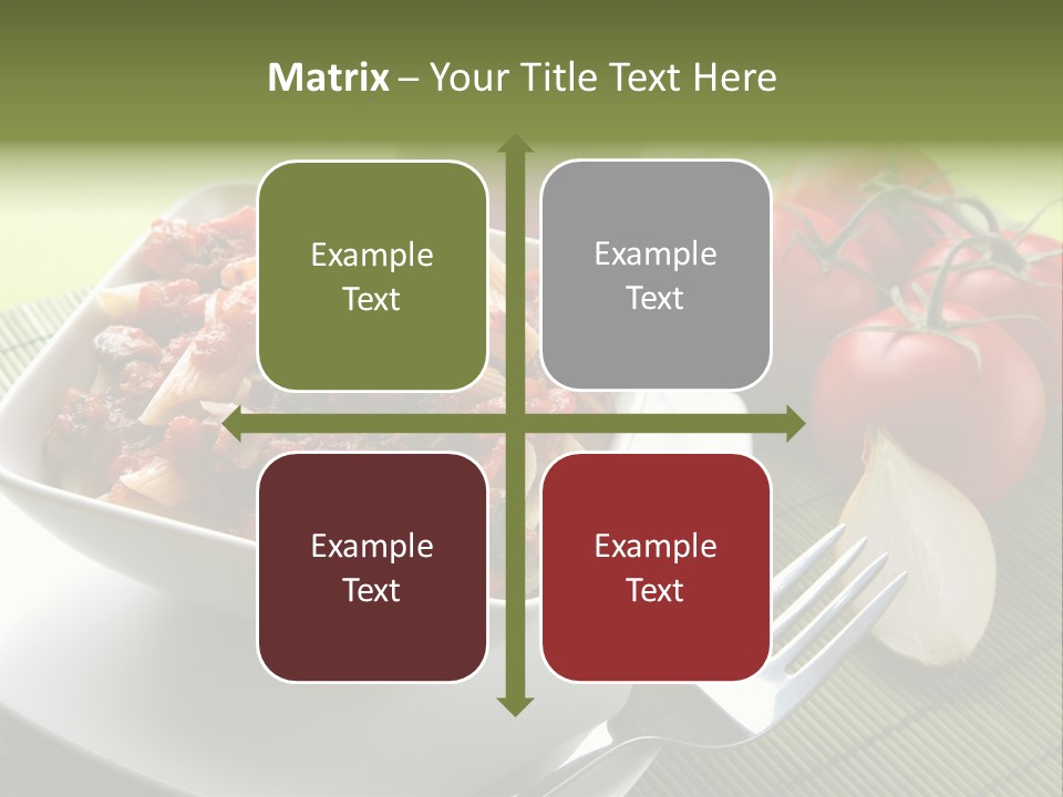 Parmesan Macaroni Grated PowerPoint Template