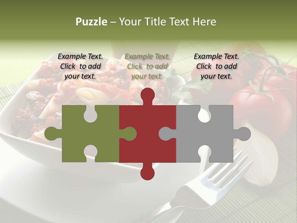 Parmesan Macaroni Grated PowerPoint Template