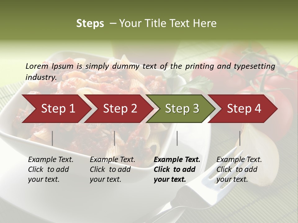 Parmesan Macaroni Grated PowerPoint Template