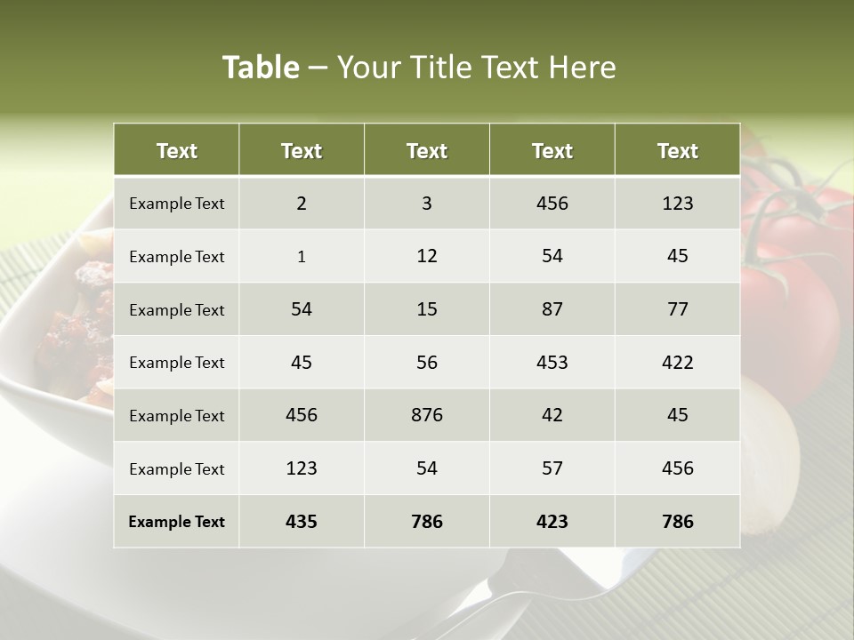 Parmesan Macaroni Grated PowerPoint Template