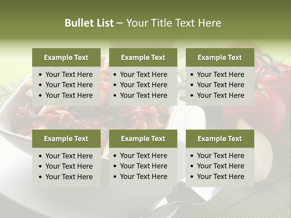 Parmesan Macaroni Grated PowerPoint Template