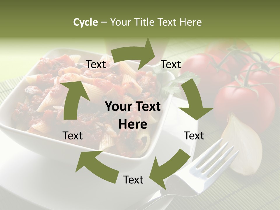 Parmesan Macaroni Grated PowerPoint Template