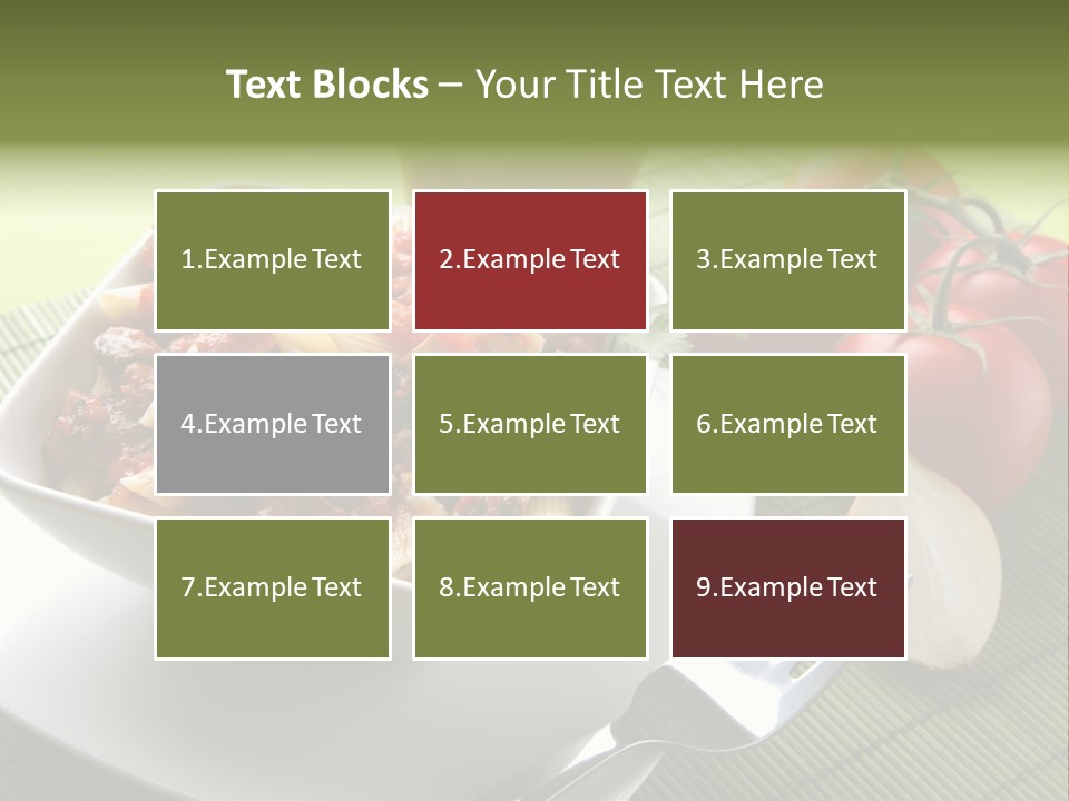 Parmesan Macaroni Grated PowerPoint Template