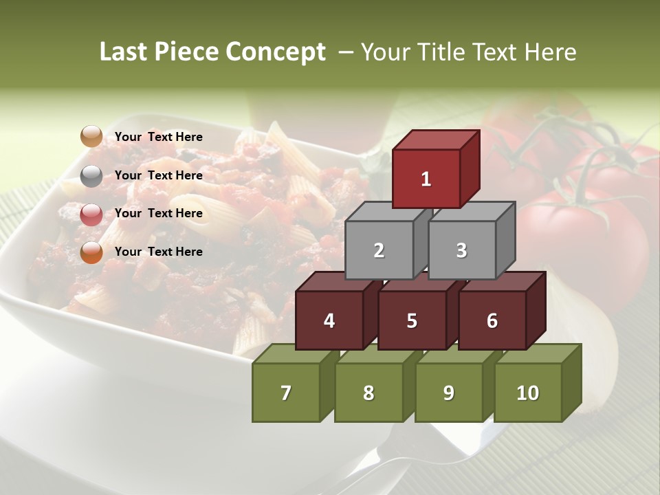 Parmesan Macaroni Grated PowerPoint Template