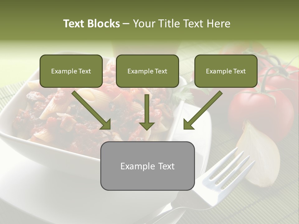 Parmesan Macaroni Grated PowerPoint Template