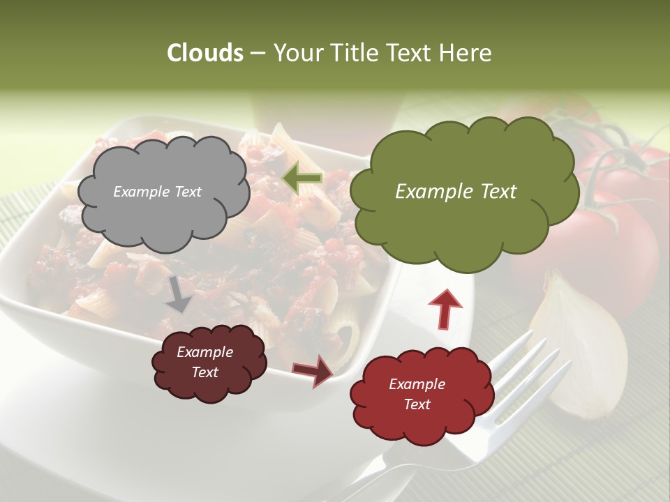 Parmesan Macaroni Grated PowerPoint Template