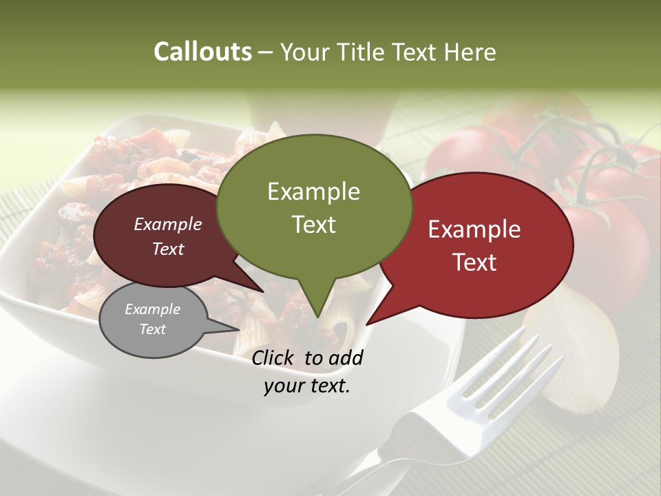 Parmesan Macaroni Grated PowerPoint Template