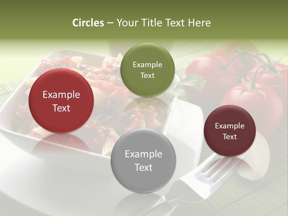 Parmesan Macaroni Grated PowerPoint Template