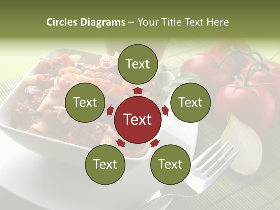 Parmesan Macaroni Grated PowerPoint Template