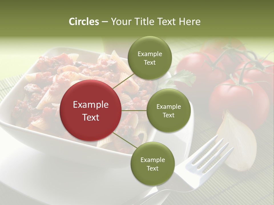 Parmesan Macaroni Grated PowerPoint Template