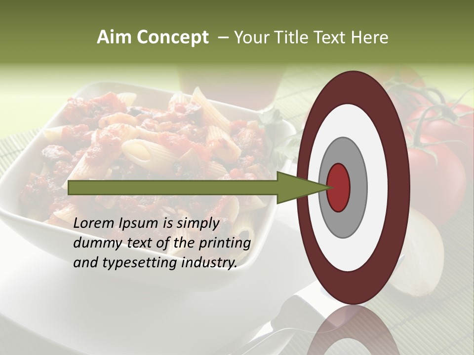 Parmesan Macaroni Grated PowerPoint Template