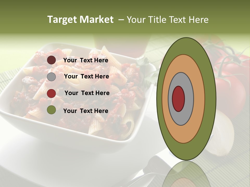 Parmesan Macaroni Grated PowerPoint Template