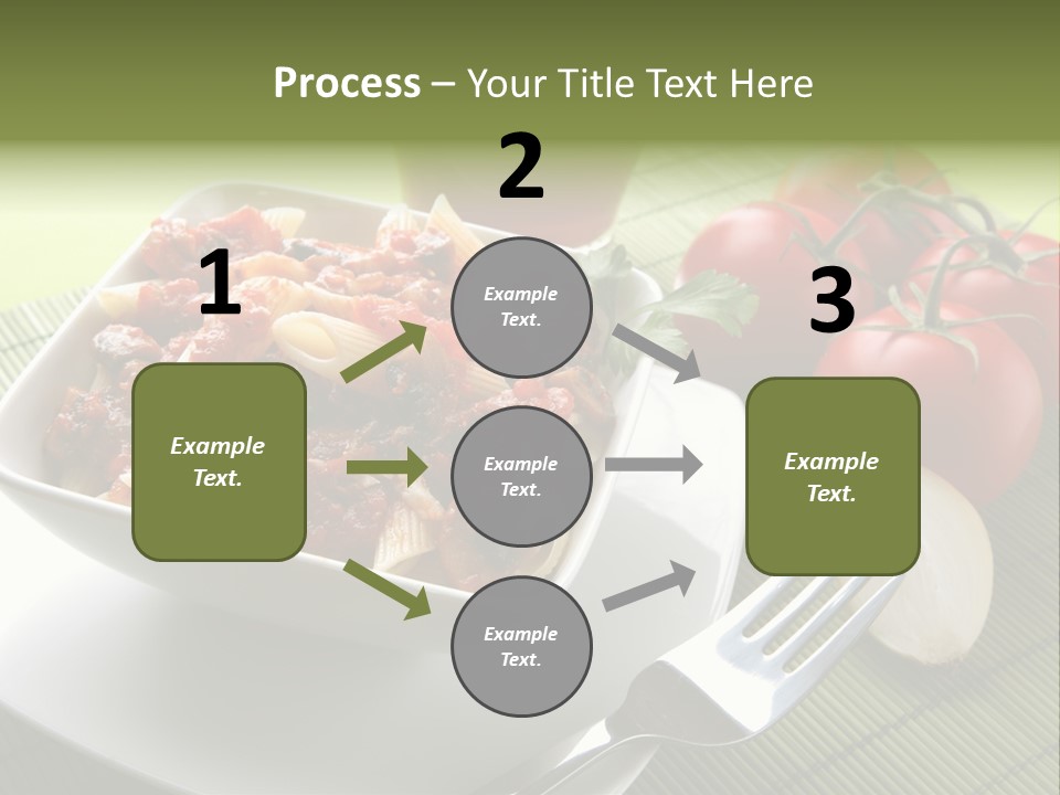 Parmesan Macaroni Grated PowerPoint Template
