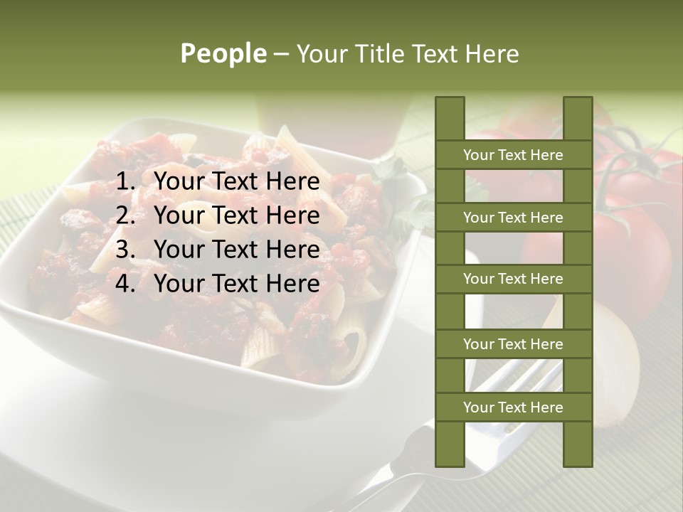 Parmesan Macaroni Grated PowerPoint Template