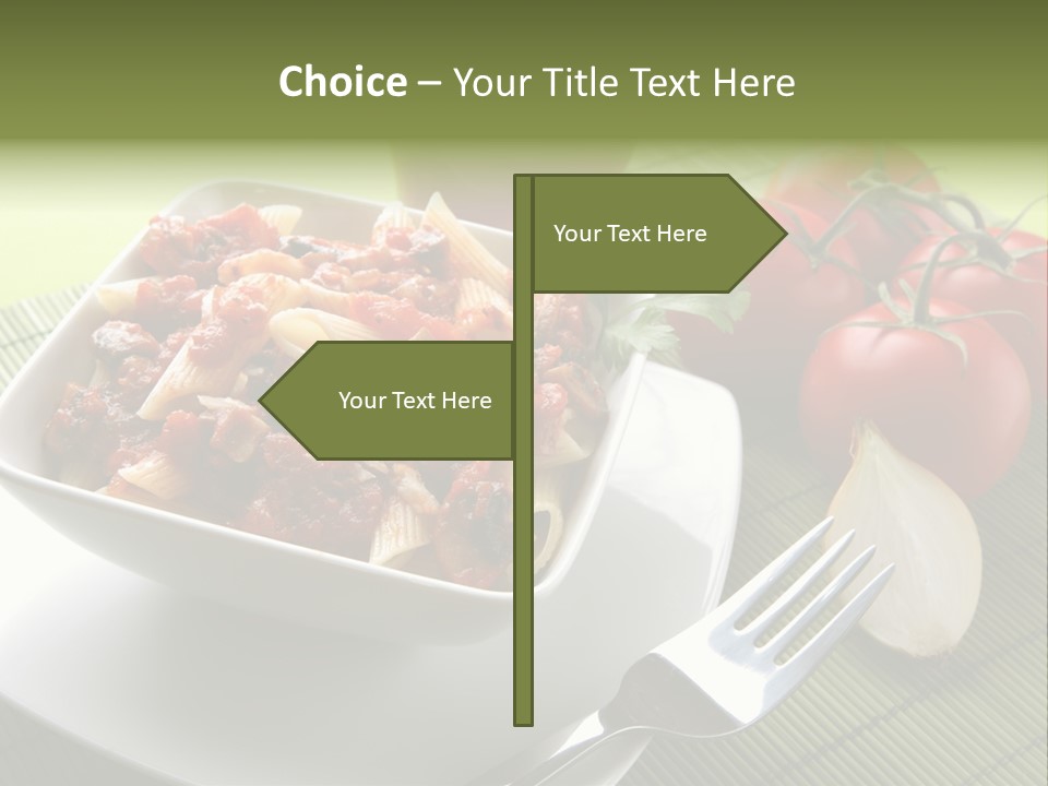 Parmesan Macaroni Grated PowerPoint Template