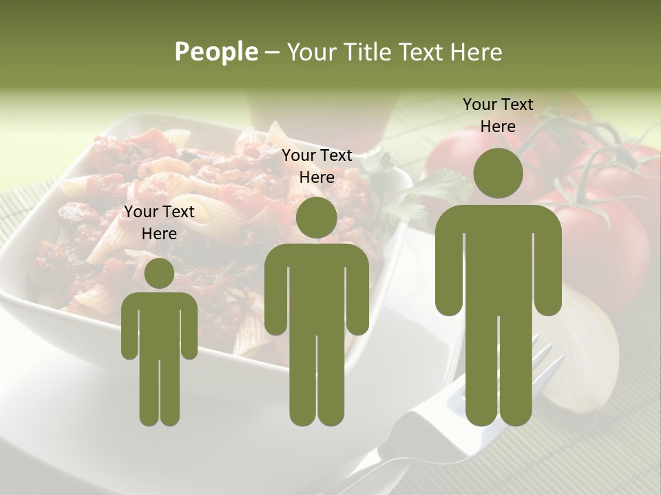 Parmesan Macaroni Grated PowerPoint Template